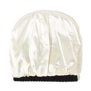 Bonnet en satin personnalisé avec design couvrant entièrement les cheveux, accessoire capillaire à marque privée pour marques de beauté et vente en gros - Product Image 4