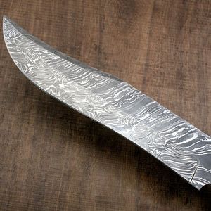 Full Tang Hunting <b>Knife</b> Heavy Duty with Wood Handle <b>Sharpened</b> Clip Point Blade for Field Customizable OEM Support for DIY - Product Image 5