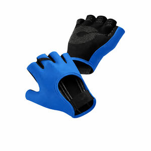 Guantes de Gimnasio Personalizados para Levantamiento de Pesas, Medios Dedos, con Agarre Antideslizante en la Palma y Correa de Velcro en la Muñeca para Entrenamiento - Product Image 2