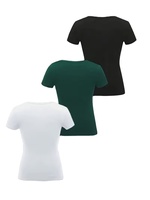 T-shirts Athlétiques Grande Taille pour Femmes – Manches Courtes Extensibles et Résistantes, Col Uni, Coupe Estivale, Boutons Respirants