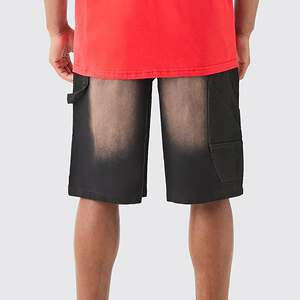 Custom Mens Gradient Sport <b>Shorts</b> with Logo Elastic Waist <b>Quick</b> <b>Dry</b> Woven Polyester Casual Style - Product Image 4