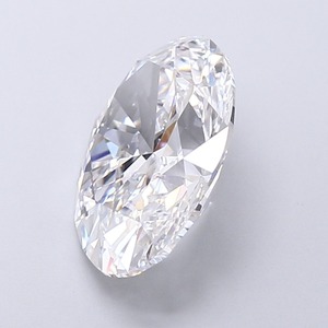 Diamant de laboratoire ovale brillant exquis de 4,01 carats D VVS2, polissage excellent, ultra-lumineux, écologique, synthétique, non monté - Product Image 3