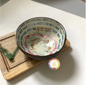 Natural Coconut Shell Bowl Vietnam Handmade Kitchen Serving Container For Fruit Salad Rice <b>Rustic</b> Tableware Item - Product Image 5