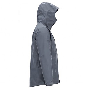 Chaqueta de Invierno para Hombre, Impermeable, Cortavientos, con Capucha Desmontable, de Nailon, con Cierre, de Secado Rápido y Transpirable - Product Image 2