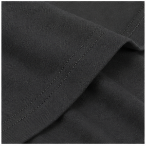 เสื้อยืดคอกลมแขนสั้นทรงหลวมสำหรับผู้หญิง สีชาร์โคล รุ่น WTS-0160 - Product Image 6