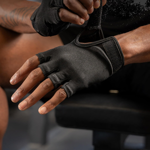 Wholesale Weightlifting Gloves Integrated Wrist Wrap Support Gym Training Mitts Non <b>Slip</b> Powerlifting Fitness Bodybuilding Gear - Product Image 5