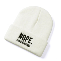Bonnet en mélange de chanvre naturel, tricot jacquard, acrylique, personnalisable avec logo, vente en gros, best-seller