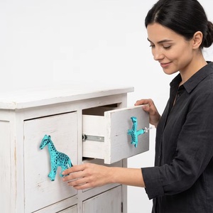 Tiradores de Gabinete de Aleación de Zinc Ba Aqua con Diseño Moderno de Jirafa, Ecológicos para Baño, Hogar, Bar, Cómoda, Cajón, Fácil Instalación - Product Image 3