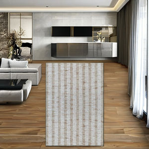 พรมผ้าฝ้ายพื้นที่สไตล์โมเดิร์นหรูหราลวดลายเรขาคณิตทำมือด้วยเครื่องจักรสำหรับห้องนอน - Product Image 1