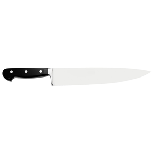 Couteaux de cuisine professionnels avec manche ergonomique noir à triple rivet pour la préparation quotidienne des aliments, la découpe, le hachage et la préparation des repas - Product Image 2