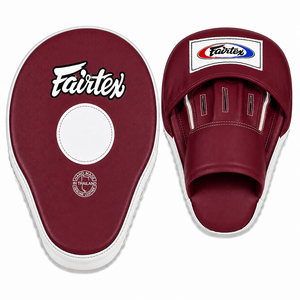 แผ่นซ้อมมวยหนังแท้คุณภาพระดับมืออาชีพ Fairtex แบบโค้ง รับผลิตตามสั่ง ขายส่ง - Product Image 6