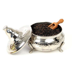 จานร้อนสำหรับงานแต่งงานพร้อมที่ตั้งในทองแดงบริสุทธิ์พร้อมค้อนสำเร็จรูปสำหรับอุปกรณ์ตกแต่งโต๊ะในห้องครัวและร้านอาหารที่หรูหรา - Product Image 3