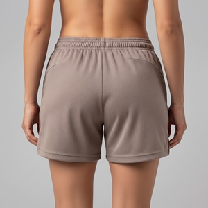 Shorts de sport unis de qualité supérieure à séchage rapide avec taille élastique pour adultes – Idéal pour l'été et les loisirs - Product Image 3