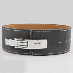 Ceinture de musculation en cuir personnalisée avec levier, soutien dorsal pour la musculation et le fitness, OEM ODM, vente en gros - Product Image 5