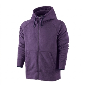 Sudadera con Capucha para Hombre, de Algodón, de Alta Calidad, con Cierre, Color Sólido, Modelo Reciente - Product Image 1