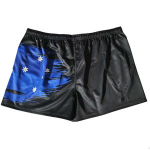 Shorts de football personnalisés pour enfants, shorts de football floraux à carreaux pour femmes, shorts de football australiens pour la pêche et la chasse avec poches zippées - Product Image 2