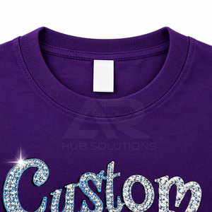 Camiseta Moderna y Casual con Lentejuelas, Personalizada, de Manga Corta, Alta Calidad, Precio al por Mayor - Product Image 5