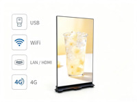 Panneau publicitaire LED pliable intelligent HD 640x1920mm
