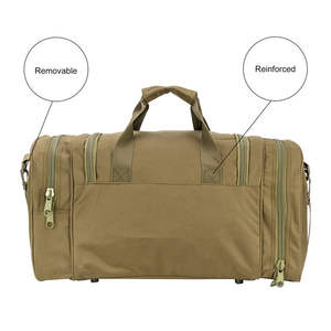 Sac de sport tactique unisexe 30-40L pour le sport et la remise en forme, résistant à l'eau, pliable, avec compartiment à chaussures et doublure en polyester - Product Image 2