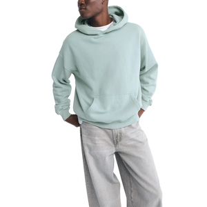 Sudadera con capucha extragrande para hombre, con bolsillo canguro, de algodón grueso, estilo streetwear, para hombre - Product Image 1