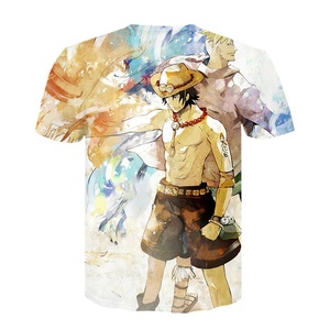 เสื้อยืดผู้ชายลายการ์ตูนอนิเมะ 3 มิติ คอกลม แขนสั้น พิมพ์ลายแบบรีดร้อน ผ้าโพลีเอสเตอร์ สวมใส่สบาย - Product Image 6