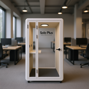 Cabina Telefónica Moderna Solo Plus HIPOD, Cabinas Acústicas para Oficina para Uso en Interiores, Sistema Modular de Paneles Absorbentes de Sonido - Product Image 3