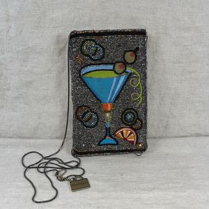 Bolso para Teléfono con Cuentas Decorativas, para Uso Diario, con Bordado de Cuentas, Accesorio de Moda - Product Image 3