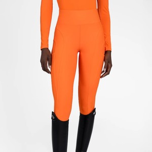 High Quality 4-way Stretch Horse Riding Breeches Leggings <b>Tights</b> Equestrian Wear Pants on Technical Fabric with Soft Feel - Product Image 2