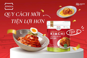 Kimchi de repollo Napa en rodajas 150g – Auténtico kimchi coreano fermentado, probiótico, listo para comer, guarnición JONGGA - Product Image 2