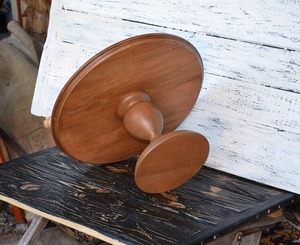 Support à gâteau en bois, artisanat de qualité supérieure, objet décoratif, support à gâteau en bois personnalisé - Product Image 2