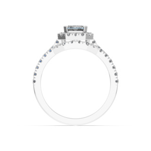 Bague en argent 925 avec diamant de laboratoire pour femme, certifiée IGI, fabricant de bijoux fins éthiques RJC ODM OEM, vente en gros E200907_WB300804 - Product Image 3