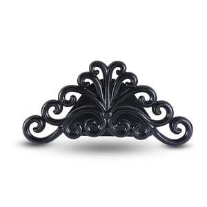 Iron Garden <b>Hose</b> Holder <b>Wall</b> <b>Mount</b> Rack Heavy Duty Outdoor Water Pipe Organizer Hanger Vintage Scroll Design <b>Hose</b> storage - Product Image 2
