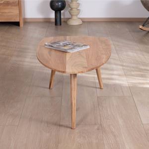 Mesa de centro Vandana Golden Spirit con forma de barco, 110 cm, madera maciza de acacia - Product Image 4