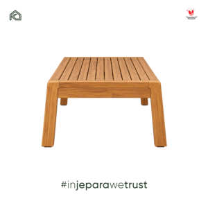 Modern Outdoor Solid Teak Wood Coffee <b>Table</b> Rectangular Slatted Garden Patio <b>Table</b> for Villa Hotel Resort Poolside Furniture - Product Image 4