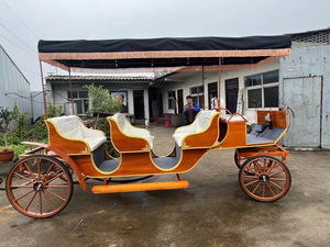 Tourisme Tourisme Chevaux Européens Charrettes Wagon Transport <span class=keywords><strong>Mariage</strong></span> Calèche Électrique - Product Image 6