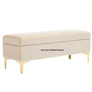 Bulk Metal Bench Velvet Sit-In Black Color Customized Size <b>Outdoor</b> Gym Hotel Restaurant Living Room Bench - Product Image 5