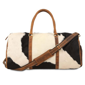 Bolsos de lona de piel de vaca transpirables de última moda nueva moda diferentes colores disponibles bolsos de lona de cuero de vaca - Product Image 2