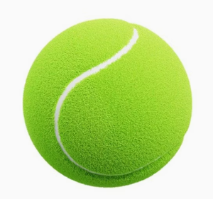 Balle de tennis personnalisée ABCA violette, jouet de divertissement portable - Product Image 5