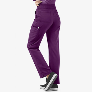 Custom Color Wholesale Summer Wear Trouser Breathable Nursing Women Pants Stretchable Heavyweight Baggy Woven Fabric Needle - Product Image 4