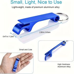 100 Pezzi Apribottiglie Portachiavi in Acciaio Inossidabile Resistente con Testo Inciso e Anello per Bomboniere Matrimonio e Feste - Product Image 2