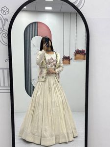 Pure Tissue Shimmer Lehenga Choli With Handwork Diamond Work <b>Jacket</b> <b>Wedding</b> Festival Party Wear Collection - Product Image 1