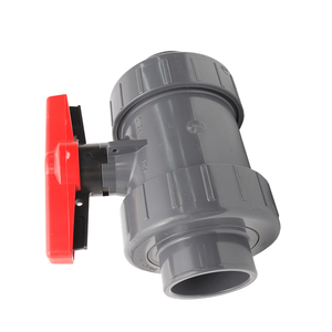 Vanne à boisseau sphérique manuelle en polypropylène haute performance 40 NB, personnalisable OEM pour le contrôle des fluides - Product Image 3