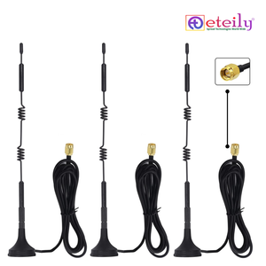 ETEILY ET-5G9M-1L3-SMS-S17 Antenne magnétique à ressort 5G 9dBi de qualité supérieure, câble RG174 (3m) + connecteur SMA (M) St. Certifié IP65 - Product Image 3