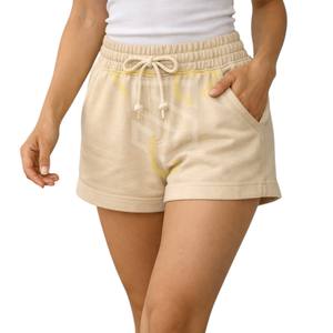 Shorts de Algodón para Mujer, Estilo Urbano, Diseño Personalizado OEM, Cintura Elástica Transpirable, Última Tendencia, Ropa Casual de Alta Calidad - Product Image 2