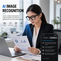 Lentes Inteligentes con IA, Cámara de 1080P y 8MP, Grabación de Video, Resistentes al Agua IP66, Inalámbricas, para Llamadas y Música, Control Táctil, para Hombres y Mujeres