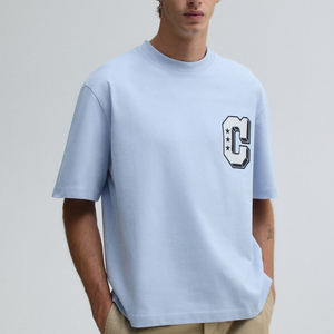 T-shirts en coton pour hommes, coupe confortable, tissu épais, fabriqués spécialement par un fabricant sur mesure de premier plan, pour une distribution mondiale. - Product Image 5
