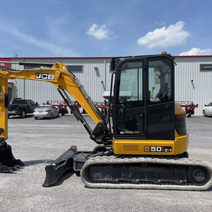 Miniexcavadora 50Z-1 Usada de 2023; Cabina con Aire Acondicionado; Orugas; Cuchilla Niveladora Estándar; Steelwrist; Cucharón de 24 Pulgadas - Product Image 1