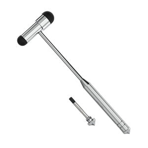 Marteaux de réflexes neurologiques médicaux avec base à brosse intégrée, disponibles dans toutes les versions et de haute qualité - Product Image 2