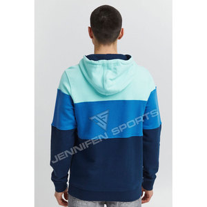 Sweat-shirts d'hiver multicolores vierges, personnalisables avec logo brodé, épais, coupe oversize à épaules tombantes, 100% coton pour homme - Product Image 6