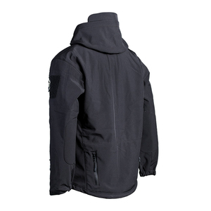 Top Selling Reversible <b>Waterproof</b> Polyester Softshell <b>Jacket</b> Winter Outdoor Sport Windproof Zipper Comfortable Breathable - Product Image 2